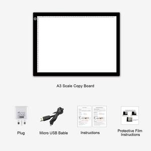 Jskpad A3 Ubs Instelbare Helderheid Led Drawing Kopiëren Bord A3 Led Ultradunne Lichtpad - Product Image 5