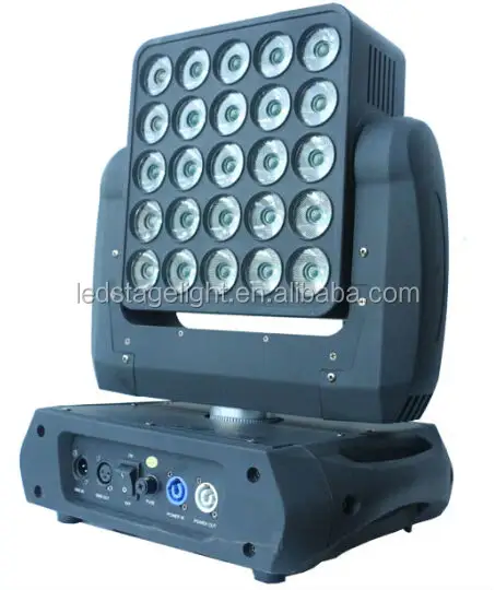 GBR ROBE Square Matrix Bühnen licht Scharfer Pixels trahl Unendlich rotierend 25 Stück 15W RGBW 4-in-1 LED Moving Head