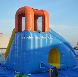 Nhà máy giá inflatable freestyle trượt mạnh mẽ khổng lồ inflatable aqua trượt - Product Image 4