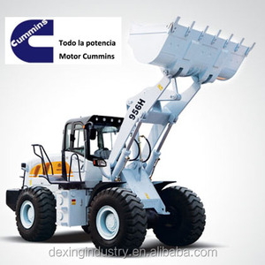 China Nueva <span class=keywords><strong>Pala</strong></span> Cargadora 3.0m3 956h 5 Tonedades Motor Comins 4x4 - Product Image 2