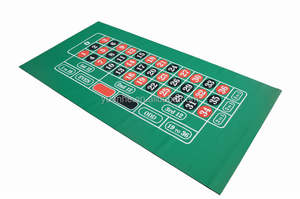 Roulette disposition caoutchouc mousse, Poker tapis de caoutchouc - Product Image 1