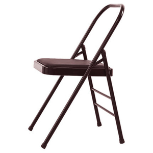 Silla de Metal con espalda al aire para Yoga, silla plegable de tubos de acero para Yoga - Product Image 5