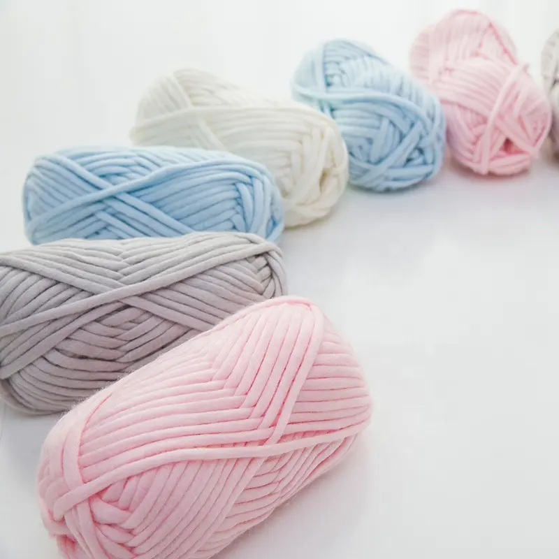 Yarncrafts Duurzaam Haak Draad Breien Dikke Wol Nylon Gemengd Garen Voor Vest Sjaal Hoed