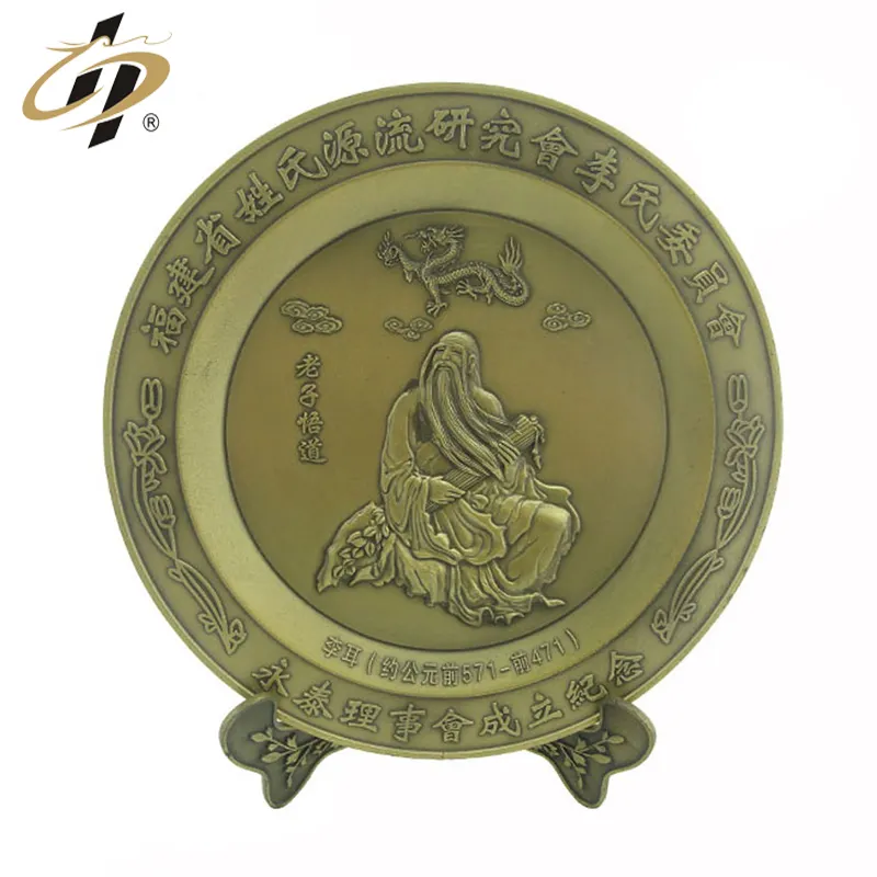 Домашний Декоративный Античный Золотой металлический специальный даоидный Сувенирный налет
