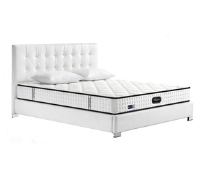 Nuovo Design dalla fabbrica di letti cinesi mobili per la casa personalizzati OEM ODM moderno letto morbido rimovibile in pelle PU 10 anni LZ-B210 - Product Image 1
