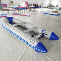 2018 CE chine 1.2mm PVC 3.6m bateau à rames gonflable pliant en plastique à vendre