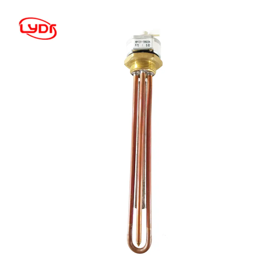 Best price of electric heating pipe, electric heating elements for water heater with temperature control 85 degree