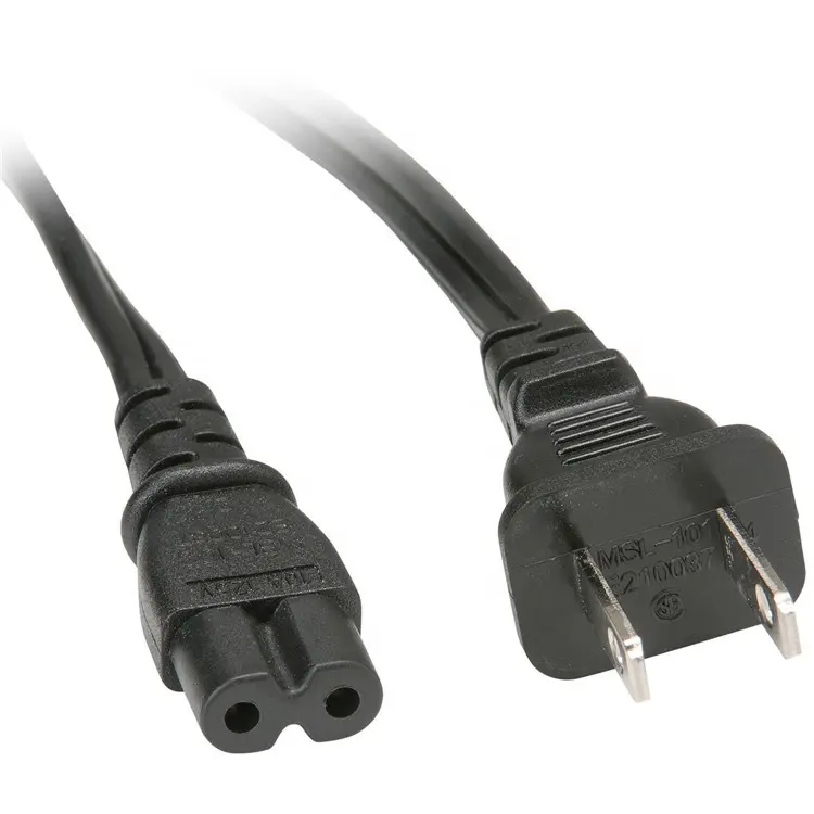 High Quality AC Power Supply Cables Adapter Cord US Plug Power Cord Copper Core Wire