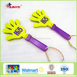 Ningbo junye promoción 19 cm mini ventilador de plástico chapaleta de la mano - Product Image 6