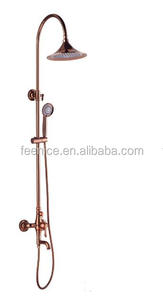 Cột Vòi Hoa Sen Phòng Tắm Feenice Gold Cho Khách Sạn Sang Trọng - Product Image 2