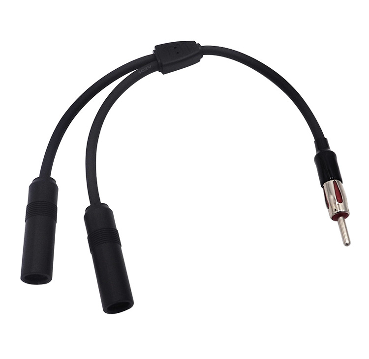 1 к 2 сплиттер FM AM автомобильная антенна адаптер Шнур сплиттер для автомобильного радио