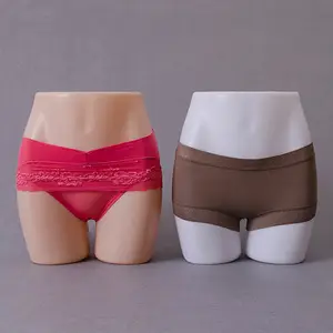 XINJI Half Body White Woman Mannequins Buttocks Female Butt Model Women Underwear Mannequin Butts
