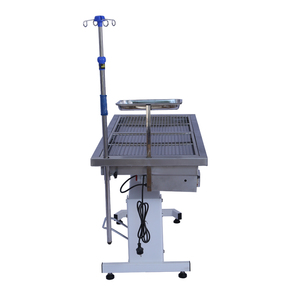 Bàn Điều Khiển Vet Áp Suất Thủy Lực Điện Nâng Bằng Thép Không Gỉ Bàn Ướt Thú Y - Product Image 4