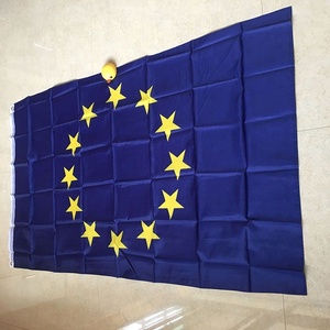 Custom Logo 100% Polyester <span class=keywords><strong>3</strong></span> * 5ft Europese Unie Vlag - Product Image 4