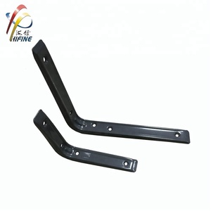 <span class=keywords><strong>Staffa</strong></span> per <span class=keywords><strong>mensola</strong></span> triangolare in alluminio leggero <span class=keywords><strong>con</strong></span> verniciatura a polvere nera - Product Image 1