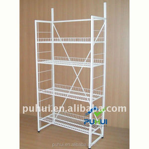 Double Sided Slatwall Trở Lại Tầng Thường Vụ Cửa Hàng Bán Lẻ Pop Khuyến Mãi Hàng Hóa Hiển Thị Kệ - Product Image 6