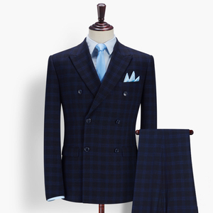 <span class=keywords><strong>Blazer</strong></span> di personalizzazione di alta qualità per gli uomini Slim Fit <span class=keywords><strong>uomo</strong></span> doppio petto abito per la festa di nozze - Product Image 1