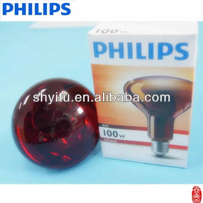 Philips lampada a raggi infrarossi IR95E 230V 100W