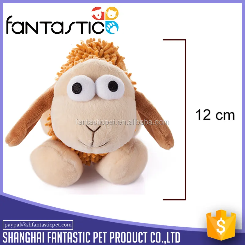 Vários design de moda ovelhas de brinquedo com BB squeaker