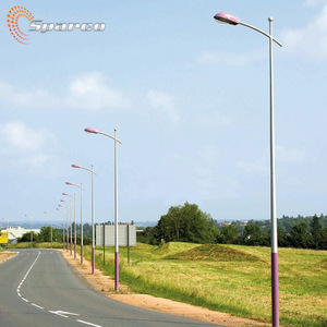 6M 8M 10M 12M de aluminio/acero inoxidable/acero galvanizado poste de luz al aire libre decorativo único el brazo de la lámpara de - Product Image 2