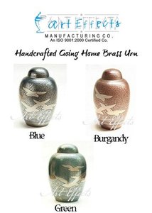 นกพิราบบินโกศทองเหลืองสำหรับเผาขี้เถ้าของมนุษย์ตกแต่งสำหรับขี้เถ้าของผู้ใหญ่อนุสรณ์สำหรับผู้ใหญ่ - Product Image 5