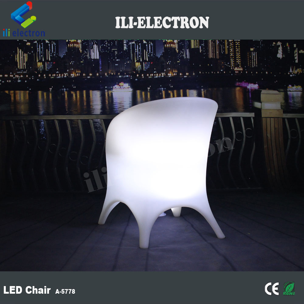 Discothèque LED éclairage meubles Chaise Chaise de Bar