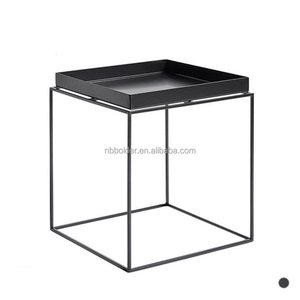 Moderne design en métal <span class=keywords><strong>carré</strong></span> café table d'appoint pour la maison decer mini meubles - Product Image 1