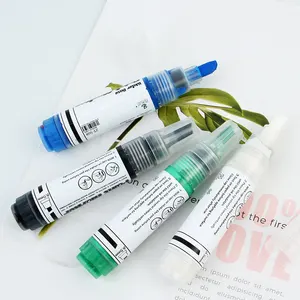 black board white marker Suppliers-8.5mm White And Black Marker Leather Paint Pen OEM Oil Paint Marker