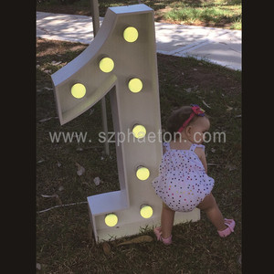 Baby Kids Children Birthday Party Supplies Decorations, <strong>Light</strong> <strong>up</strong> Marquee Letters <strong>Balloons</strong> - Product Image 4