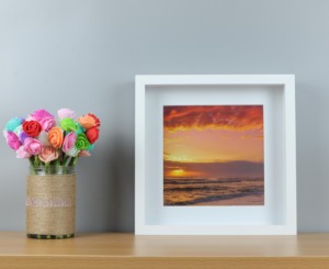 Đen/Trắng Mat khung hình, khung ảnh vuông <span class=keywords><strong>11x11</strong></span> "/12x12", trang trí nội thất đơn giản - Product Image 5