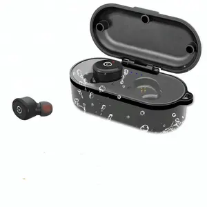 IPX8 Waterproof Wireless Bluetooth Earbuds,Bluetooth Earphones mit Wireless Charging Box, True Wireless Headphones Built-in Mic