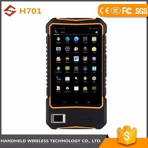 Pantalla táctil de 7.0 pulgadas IP67 resistente <span class=keywords><strong>pda</strong></span> con lector de huellas dactilares surpport <span class=keywords><strong>wifi</strong></span> <span class=keywords><strong>bluetooth</strong></span> 3G GPS - Product Image 1