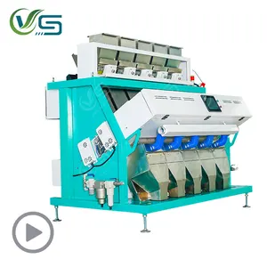 Rijst Kleur Sorteren Machine Kleur Sorter Koffie 5 Kanalen Rijst Kleur Sorter