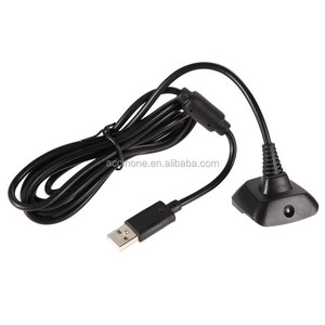 Nuevo <span class=keywords><strong>Cable</strong></span> de <span class=keywords><strong>carga</strong></span> USB negro para adaptador de cargador de juego para <span class=keywords><strong>XBOX</strong></span> <span class=keywords><strong>360</strong></span> <span class=keywords><strong>Cable</strong></span> de <span class=keywords><strong>carga</strong></span> del controlador de juego inalámbrico - Product Image 1