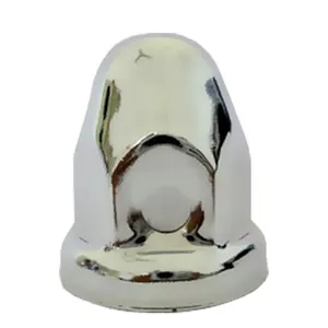 <span class=keywords><strong>Cache</strong></span>-écrous de roue en acier chromé universel 32 mm 33 mm pour camion - Product Image 1