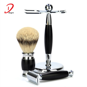คุณภาพสูงโลหะวัสดุโกนหนวดมีดโกนและแปรง - Product Image 3