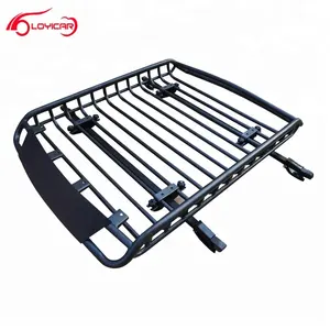 SUV Mạnh Mẽ Phổ Roof Rack Mounted Carrier Top Cargo Giỏ