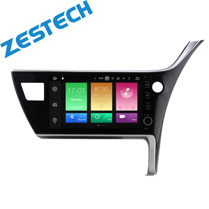 Autoradio tactile Android pour Toyota Corolla 2017 conduite à droite avec lecteur DVD de voiture Navigation GPS - Product Image 1