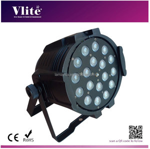 ไฟพาร์ LED RGBWA 5-IN-1 ขนาด 10 วัตต์ จำนวน 18 ชิ้น พร้อมระบบควบคุม DMX512 และระยะซูม 10-60 องศา - Product Image 5