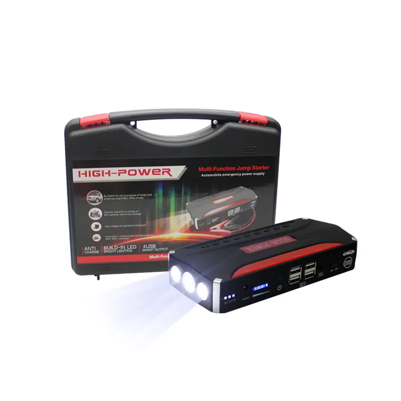 16800 MAh Power Bank Booster Mini Battery Charger Mobil Jump Starter dengan KC Sertifikat