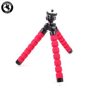 Trípode para Teléfono Celular Octopus, Plástico ABS, Autoadhesivo, Compatible con Gopro, Altura Ajustable, Soporte para Teléfono de Escritorio para Todos los Teléfonos Inteligentes - Product Image 6