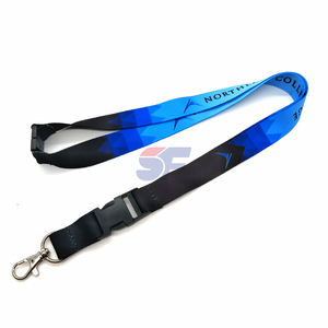 Dây buộc tùy chỉnh với thiết kế móng vuốt tôm hùm đơn giản truyền nhiệt in thứ tự tối thiểu làm bằng polyester - Product Image 4