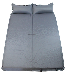 Esterilla plana inflable para dos personas, colchoneta de acampada con almohada - Product Image 6
