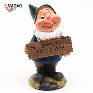 Mignon OEM pas cher drôle <span class=keywords><strong>de</strong></span> fermeture <span class=keywords><strong>de</strong></span> la porte signe <span class=keywords><strong>de</strong></span> résine gnomes statues <span class=keywords><strong>jardin</strong></span> nains pour pelouse <span class=keywords><strong>jardin</strong></span> décor - Product Image 1
