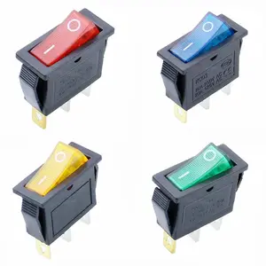 KCD3-101N 2 Posição EM OFF Único Pólo T125 55 12v rocker switch Rocker Switch