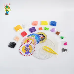Hot bán hợp thời trang phong cách tự làm Coaster Hama cầu chì Perler hạt nghệ thuật đầy màu sắc ngọc trai sắt hạt DIY câu đố cho trẻ em