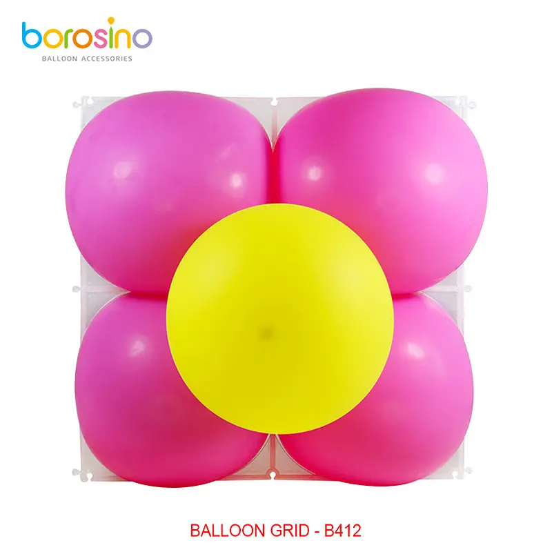 B412 Ballon gitter 16-Loch-Verwendung für Geburtstags feier Hochzeitstag Dekorationen