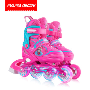 Chaussures à roulettes électriques pour filles, <span class=keywords><strong>jouet</strong></span> cadeau, patins à roulettes en ligne pour patinage en intérieur et en extérieur - Product Image 2