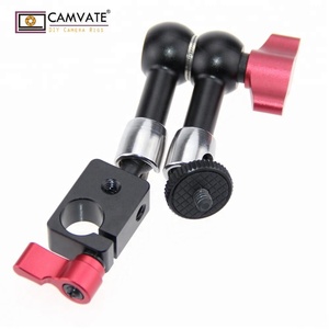 <span class=keywords><strong>7</strong></span> "khớp nối cánh tay ma thuật 1/4" chủ đề Rod kẹp FR DSLR máy ảnh LED ánh sáng màn hình - Product Image 3