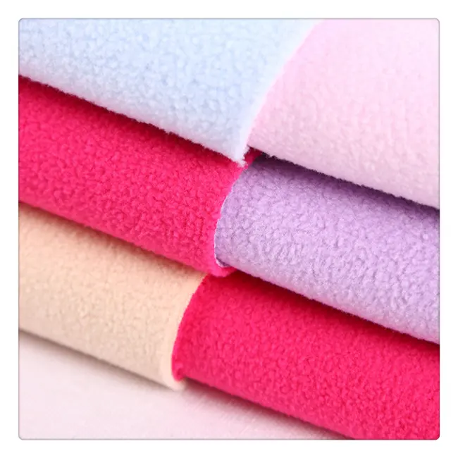 370g double side soft polar fleece fabric wholesale